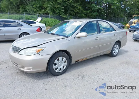 2003 Toyota Camry Le z USA, uszkodzony, nr VIN 4T1BE32K03U735936